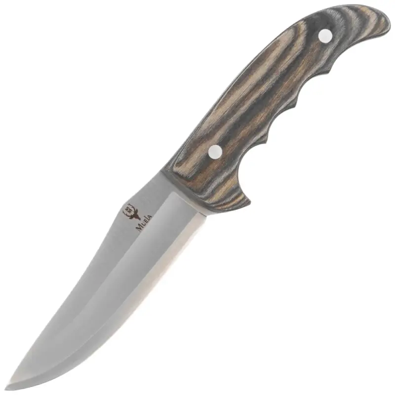 Nóż Muela Evergreen Pressed Wood, Satin 1.4116 (OUTDOOR-12M) Łatwy zwrot