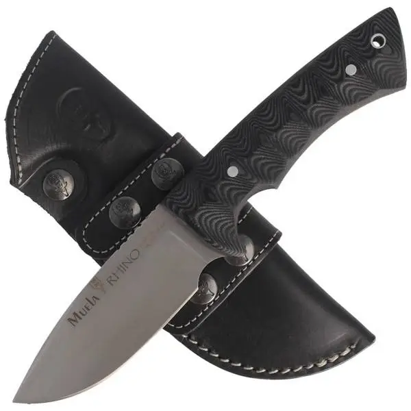 Najlepsza cena Nóż Muela Full Tang 3D Black Micarta 100mm (RHINO-10SV.M)