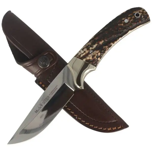 Nóż myśliwski Muela Full Tang Dear Stag 110mm (SETTER-11A) Promocja