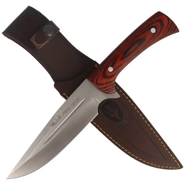 Wybór klientów Nóż myśliwski Muela Full Tang Pakkawood 170mm (JABALI-17E)