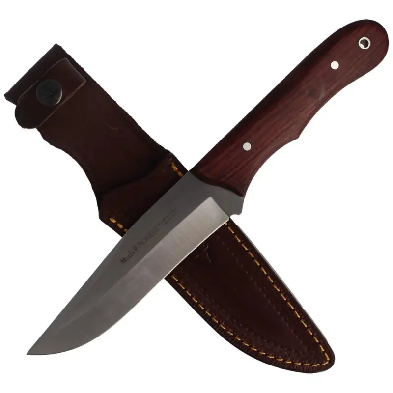 Bezpieczna płatność Nóż myśliwski Muela Full Tang Palisander Wood 135mm (PIONEER-14NL)