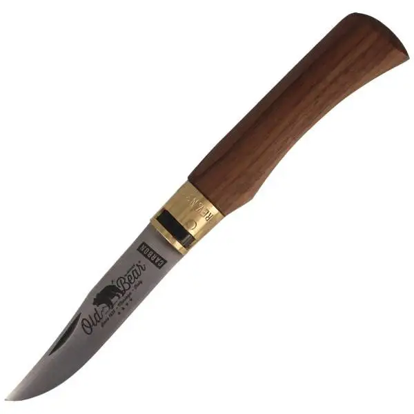 Nóż Old Bear Antonini Classical L Walnut Wood, Satin C70 (9306/21_LN) Promocja