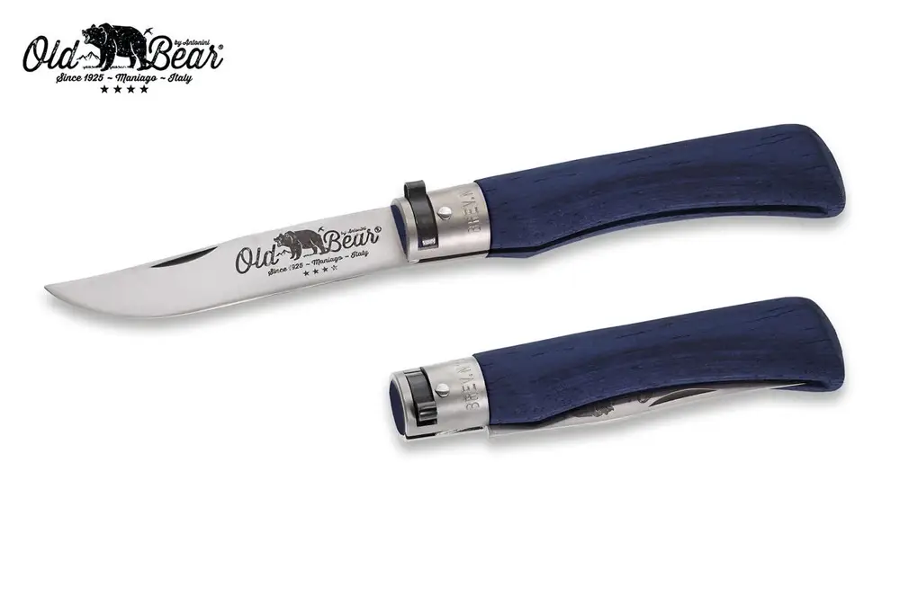 Bezpieczna płatność Nóż Old Bear Antonini Laminated Blue 230mm (9307/23_MBK)