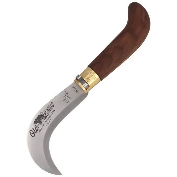Wysoka jakość Nóż Old Bear Antonini Pruning Walnut 220mm (9747/21_LN)