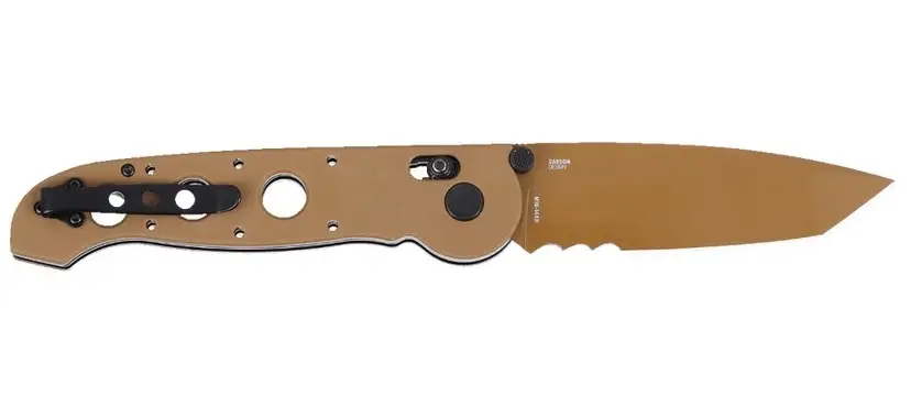 Kup teraz Nóż skladany CRKT M16-14XD Desert Tan - Tanto Veff Serrations