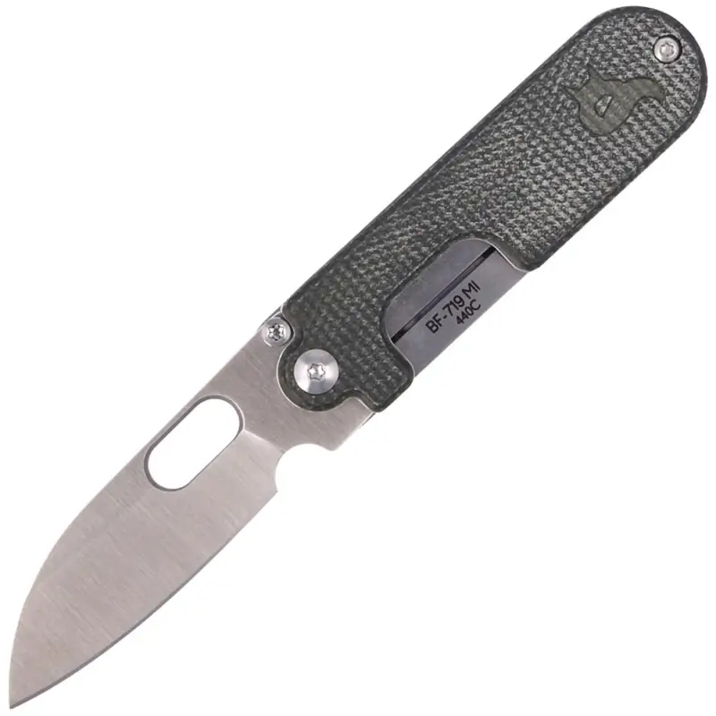 Bezpieczne zakupy Nóż składany BlackFox Bean Gen2 Green Micarta, Satin by Panchenko (BF-719 MI)