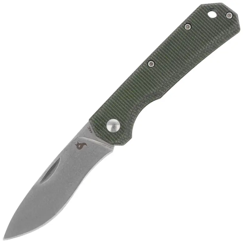 Nóż składany BlackFox Ciol Green Canvas Micarta, Stonewashed 440C by Denis Simonutti(BF-748 MI) Oferta