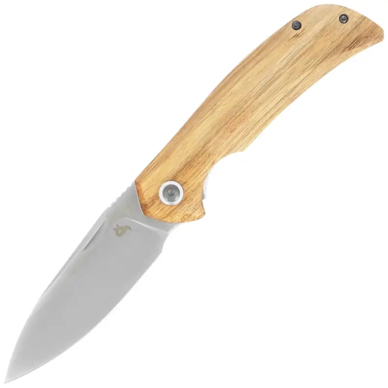 Nóż składany BlackFox Paradigma Zebra Wood, Satin D2 (BF-781 ZW) Łatwy zwrot
