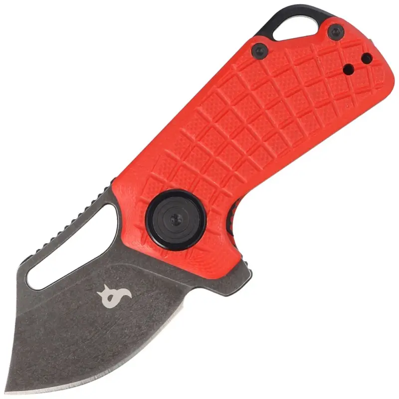 Ekspresowa dostawa Nóż składany BlackFox Puck Red G10, Black Stone Washed D2 by Grigorii Matveev (BF-761 R)