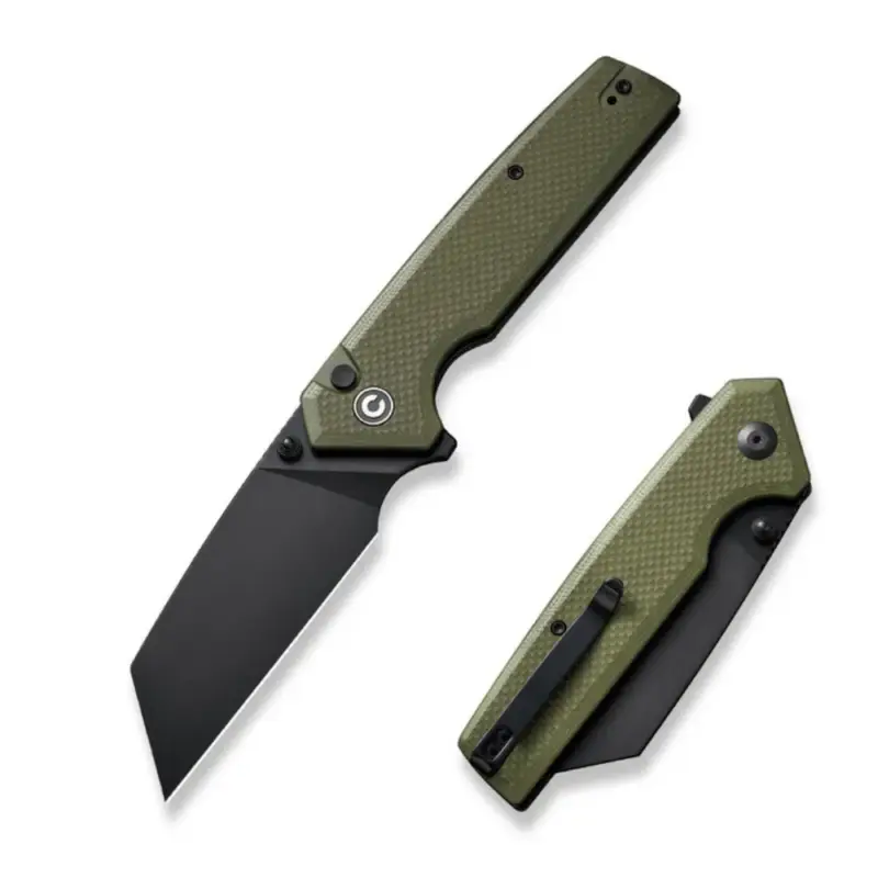 Hit cenowy Nóż składany Civivi Amirite OD Green G10, Black Nitro-V (C23028-3)