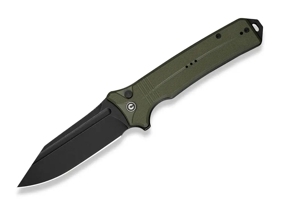 Taniej Nóż składany Civivi Neurohaptic OD Green G10, Black Stonewashed Nitro-V (C23080-3)