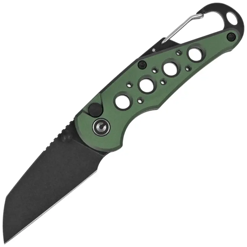 Nóż składany Civivi Pragma Green Aluminium, Black Stonewashed Nitro-V (C23062B-3) Dostępne od ręki