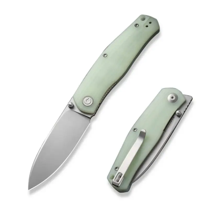 Nóż składany Civivi Sokoke Natural G10, Silver Bead Blasted 14C28N by Ray Laconico (C22007-5) Super okazja