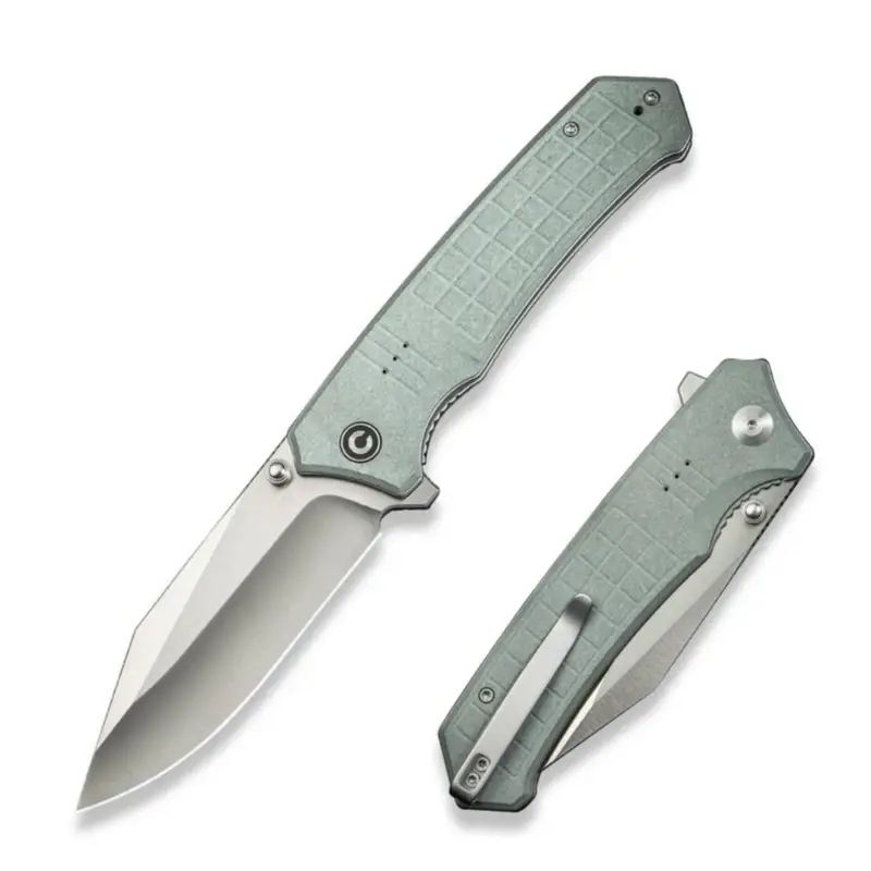 Nóż składany Civivi Tacticorix Gray Shredded G10, Satin Nitro-V (C23055-3) Wyprzedaż