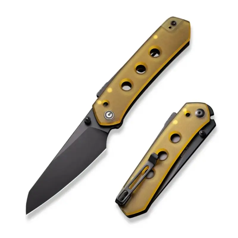 Nóż składany Civivi Vision FG Ultem Bead Blasted, Black Nitro-V by Snecx Tan (C22036-6) Tani
