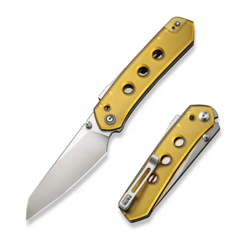 Rabat Nóż składany Civivi Vision FG Ultem Polished, Satin Nitro-V by Snecx Tan (C22036-5)