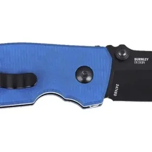 Bezpieczne zakupy Nóż składany CRKT 2474BD SQUID BUTTON LOCK BLUE