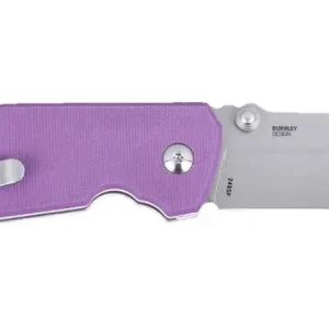 Cena promocyjna Nóż składany CRKT 2495 P - SQUID XM BUTTON LOCK Violet