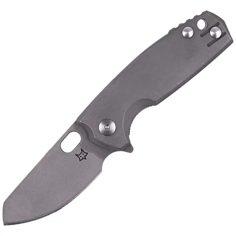 Nóż składany Fox Baby Core Titanium by Jesper Voxnæs / Stone Washed Fox (FX-608 TI) Kup teraz