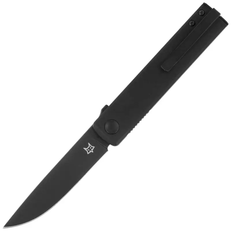 Nóż składany Fox Chnops Black Aluminium, Black Top Shield Becut by Raven Knives Design (FX-543 ALB) Zamów dziś