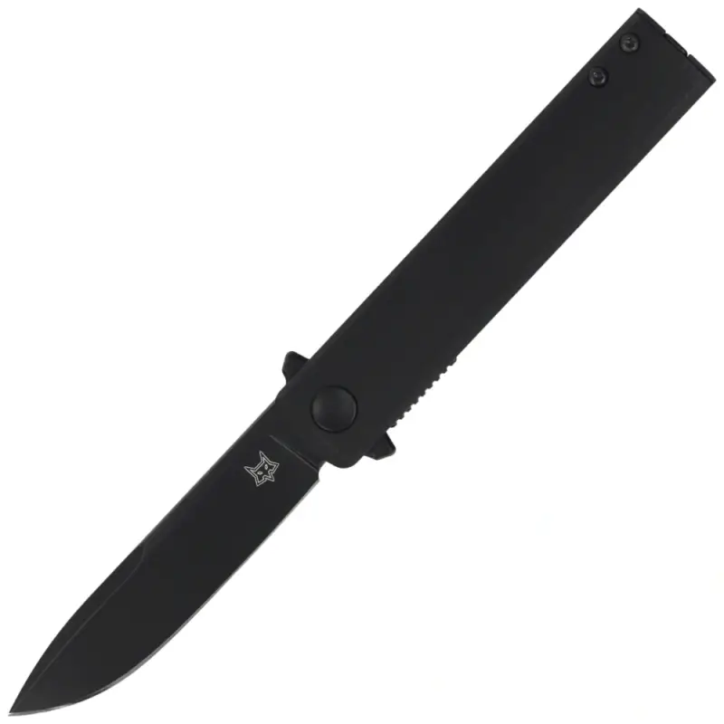 Wysoka jakość Nóż składany Fox Chnops Tactical Black G10, Black Idroglider Hybrid Cryo by Raven Knives Design (FX-545 G10B)