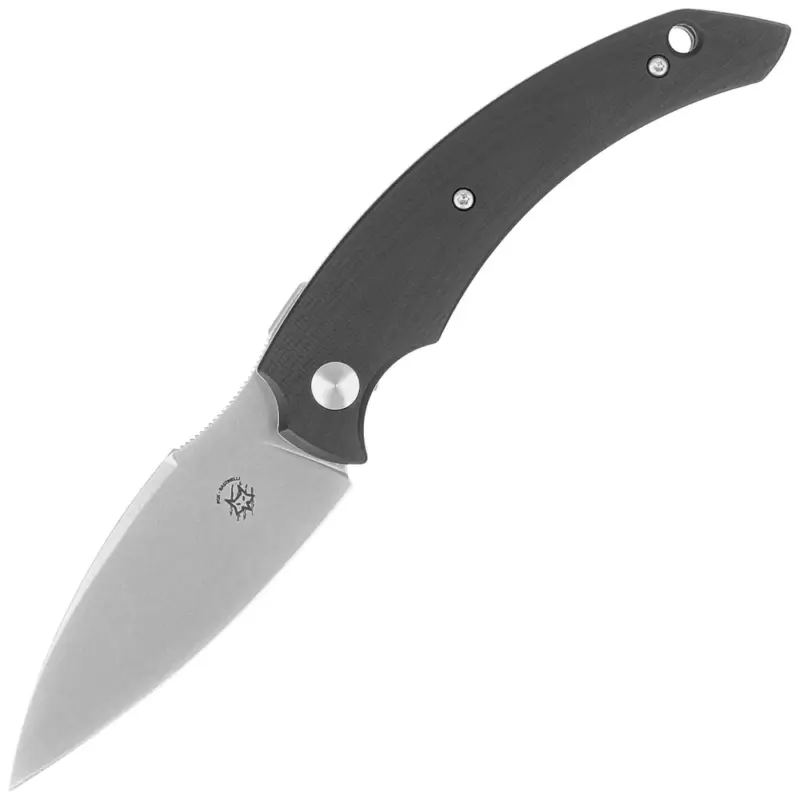Wysoka jakość Nóż składany Fox Honos Black G10, Stonewashed BECUT by Bastinelli (FX-538 G10B)