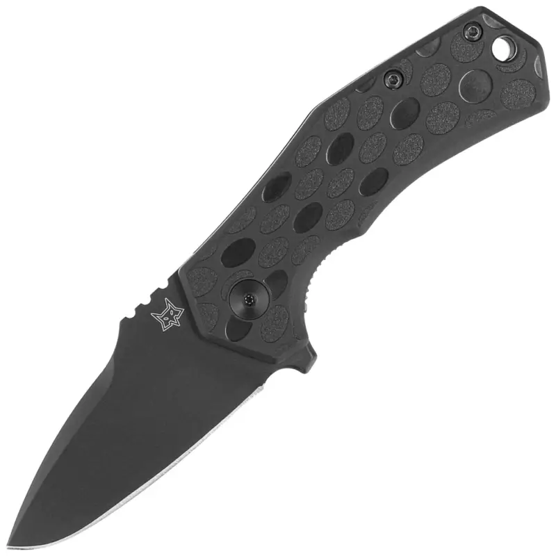Nóż składany Fox Italico Black FRN, Black Top Shield N690Co by Alfredo Doricchi (FX-540 B) Promocja