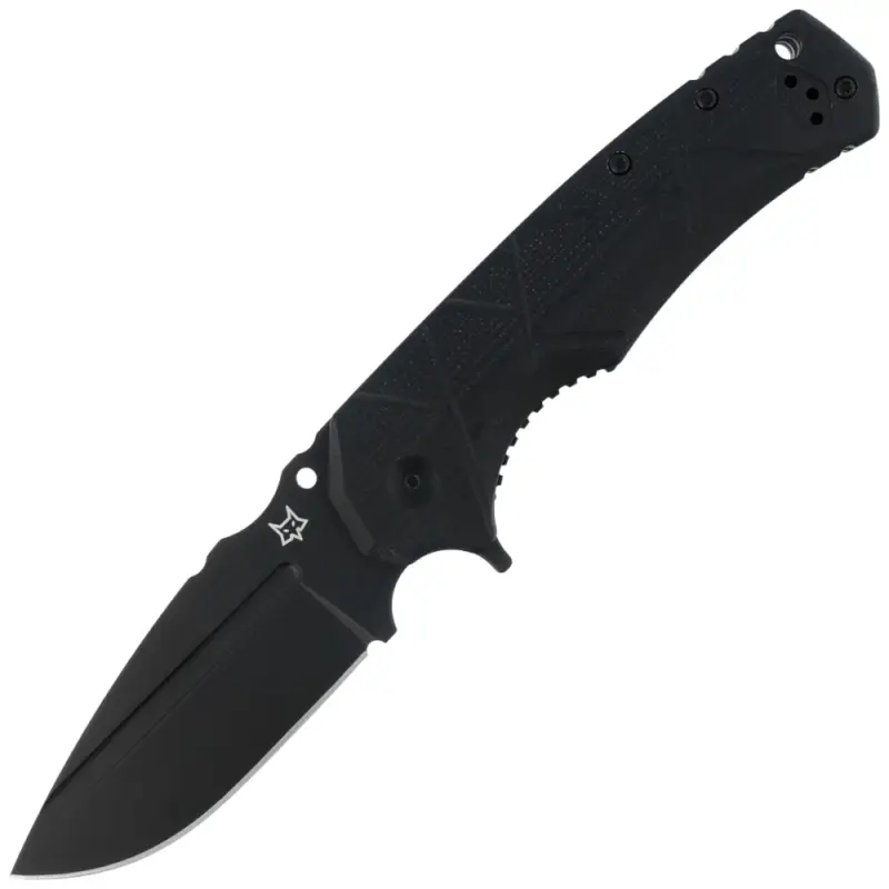 Wybór klientów Nóż składany Fox Uro Black G10, Black PVD Niolox by Wander Tactical (FX-557 B)