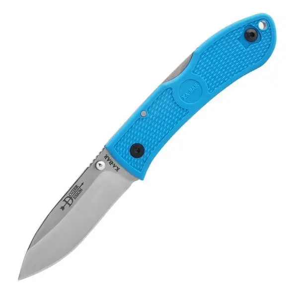Ostatnia szansa Nóż składany Ka-Bar 4062BL - Dozier Folding Hunter - Niebieski