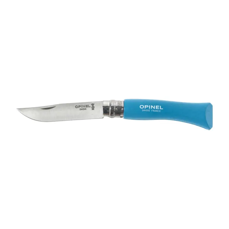 Szybka dostawa Nóż składany Opinel 7 Colorama Inox jasnoniebieski