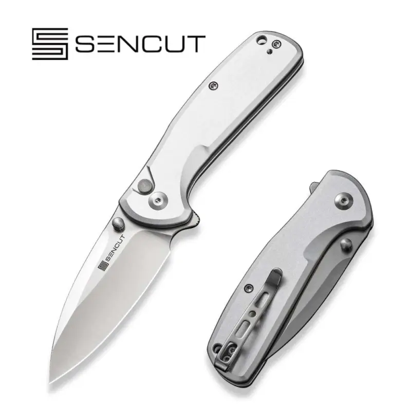 Nóż składany Sencut ArcBlast Silver Aluminium, Satin 9Cr18MoV (S22043B-2) Hit cenowy