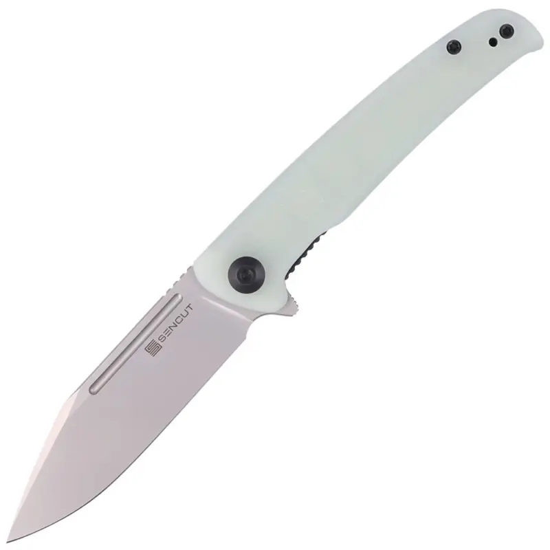 Nóż składany Sencut Brazoria Natural G10, Silver Bead Blasted D2 (SA12B) Do wyczerpania zapasów