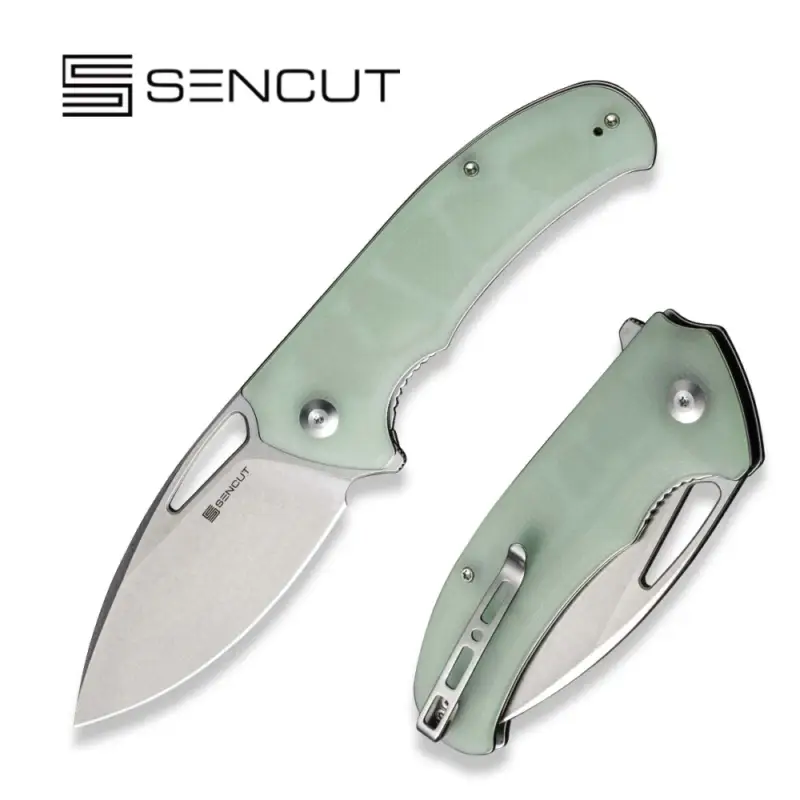 Oferta limitowana Nóż składany Sencut Phantara Natural Coarse G10, Stonewashed 9Cr18MoV (S23014-2)