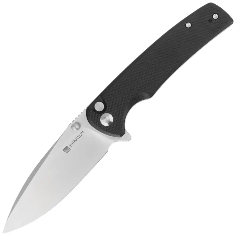 Nóż składany Sencut Sachse Black G10, Satin 9Cr18MoV (S21007-5) Promocja