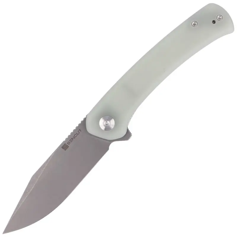 Nowy Nóż składany Sencut Snap Natural G10, Gray Stonewashed 9Cr18MoV (SA05C-V1)