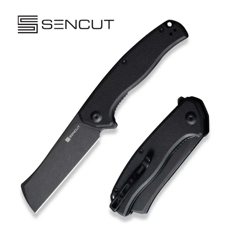 Nóż składany Sencut Traxler Black G10, Black Stonewashed 9Cr18MoV (S20057C-1) Darmowy zwrot