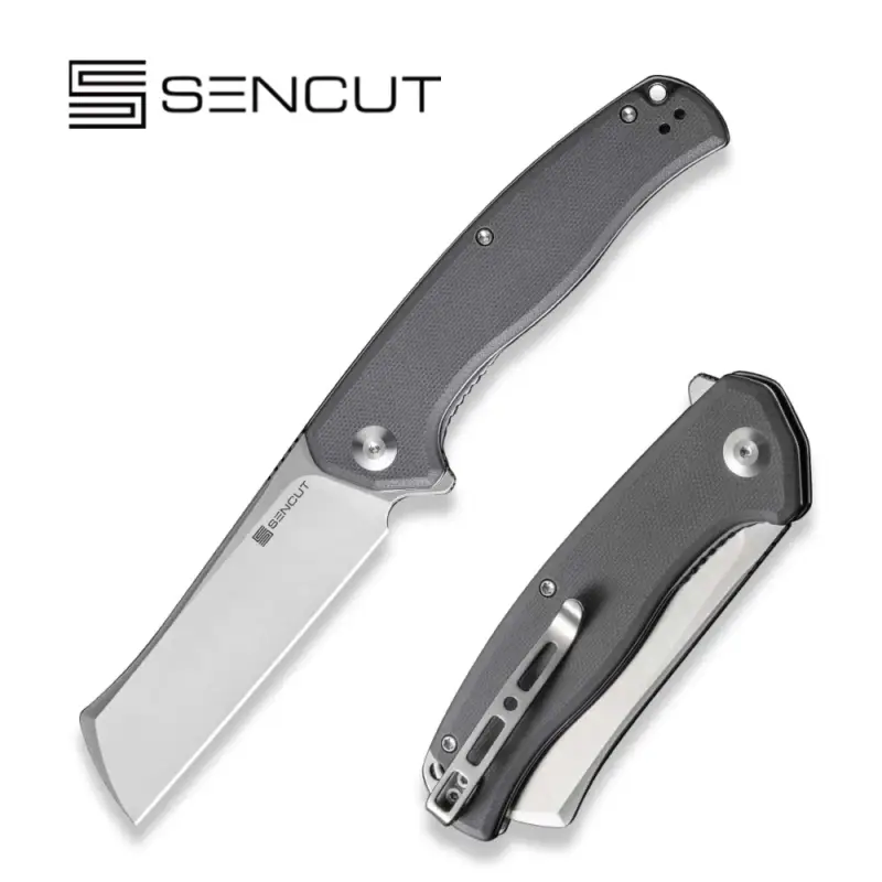 Premium Nóż składany Sencut Traxler Gray G10, Satin 9Cr18MoV (S20057C-3)