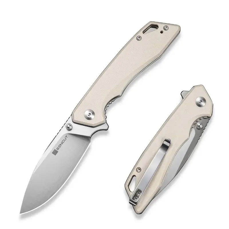 Nóż składany składany Sencut Stratex Ivory G10, Satin 9Cr18MoV (S25055-2) Hit sprzedaży