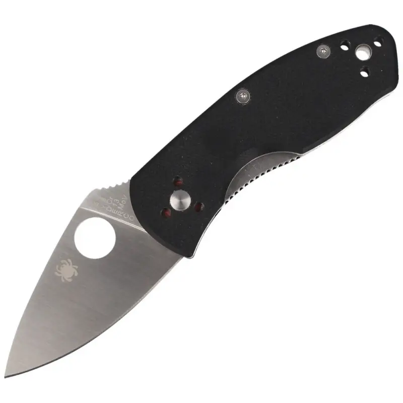 Nóż składany Spyderco Ambitious G-10 Black Plain - C148GP Nowy