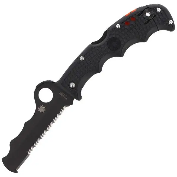 Najlepsza cena Nóż składany Spyderco Assist Lightweight Black / Black Blade Combination - C79PSBBK