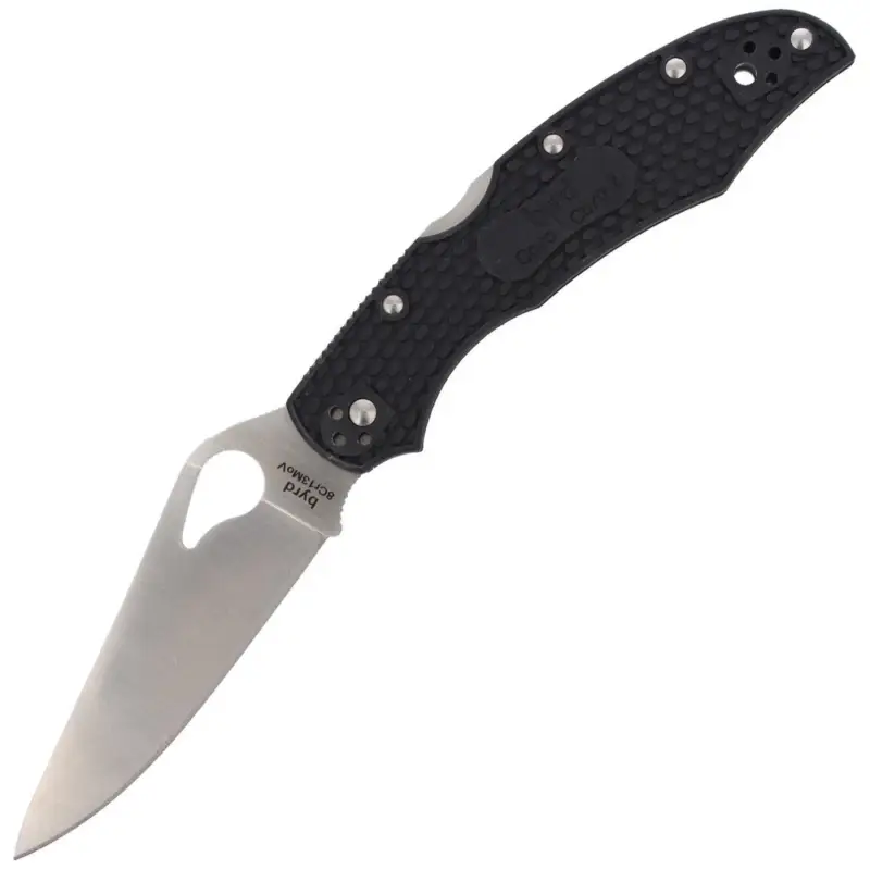Obniżka ceny Nóż składany Spyderco Byrd Cara Cara 2 FRN Black Plain (BY03PBK2)