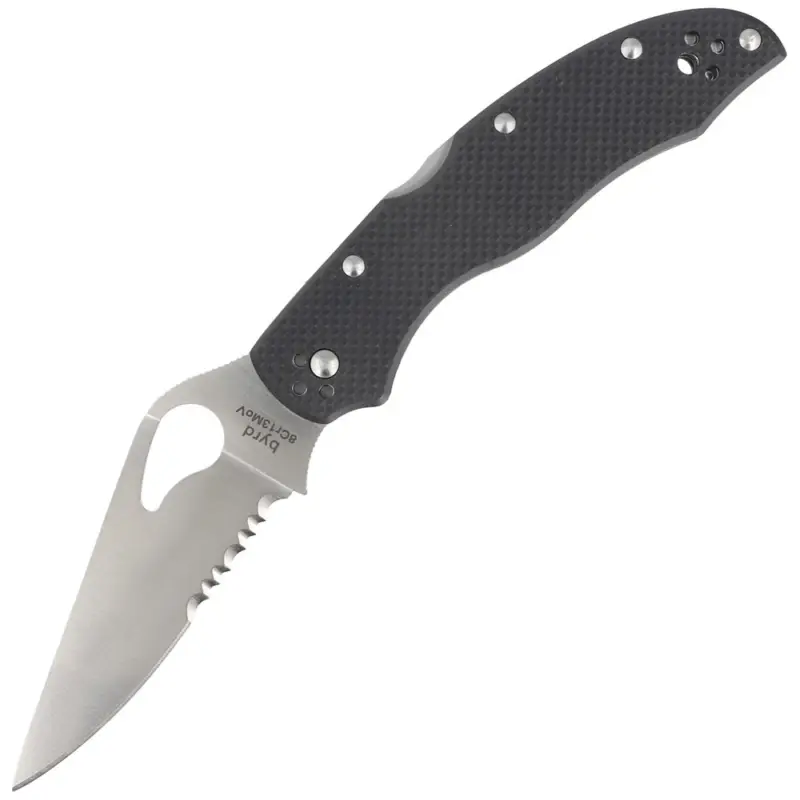 Wybór klientów Nóż składany Spyderco Byrd Harrier 2 G-10 Black (BY01GPS2)