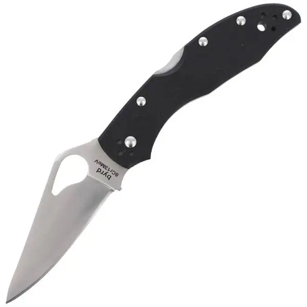 Nóż składany Spyderco Byrd Meadowlark 2 G-10 Black Plain (BY04GP2) Nie przegap