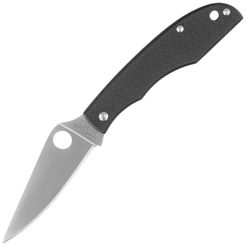 Nóż składany Spyderco Grasshopper Black G10, Satin 12C27 (C138GBKP) Nowy