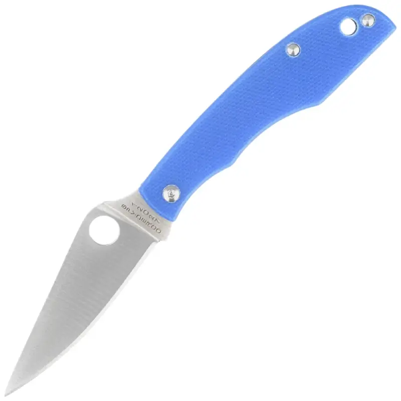 Nóż składany Spyderco Grasshopper Blue G10, Satin 12C27 (C138GBLP) Tylko do końca tygodnia