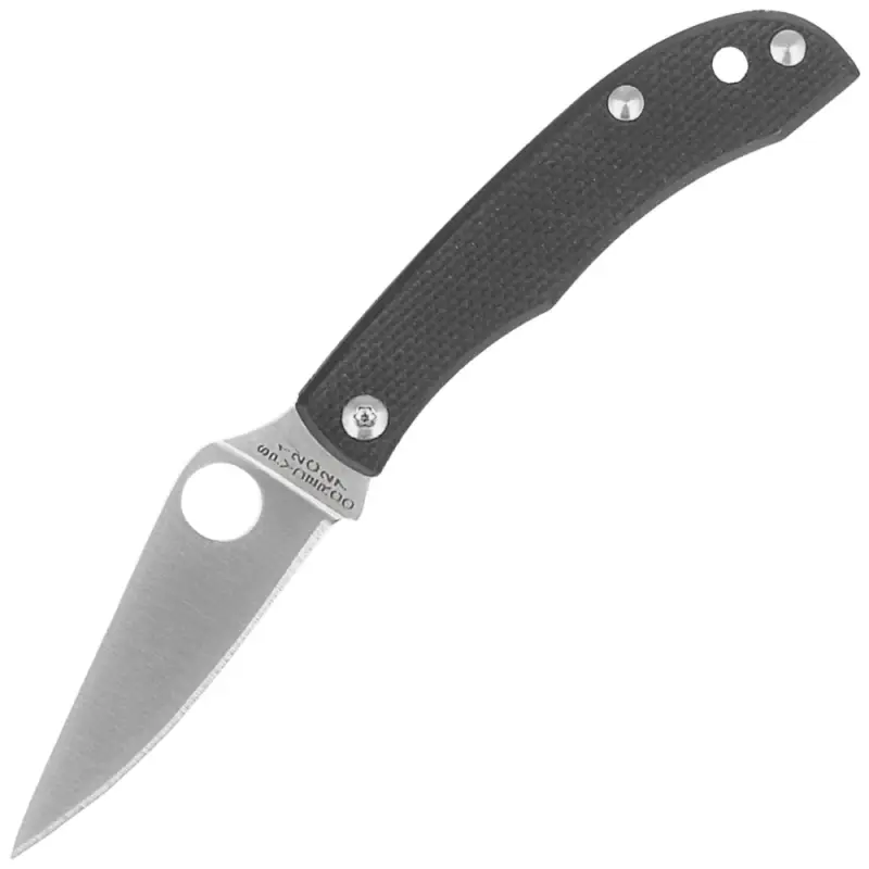 Nóż składany Spyderco Honeybee Black G10, Satin 12C27 (C137GBKP) Darmowy zwrot