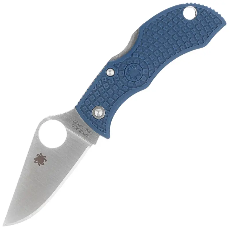 Hit cenowy Nóż składany Spyderco Manbug Cobalt Blue FRN, Satin CPM SPY27 by Sal Glesser (MPCBL)