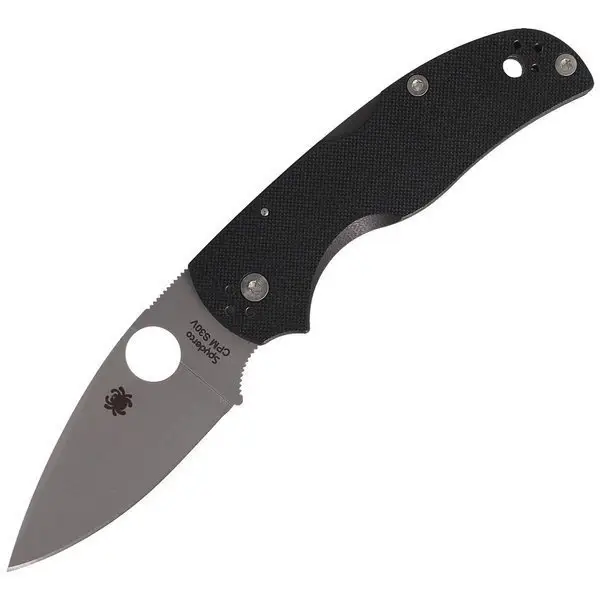 Obniżka ceny Nóż składany Spyderco Native 5 G-10 Black Plain (C41GP5)