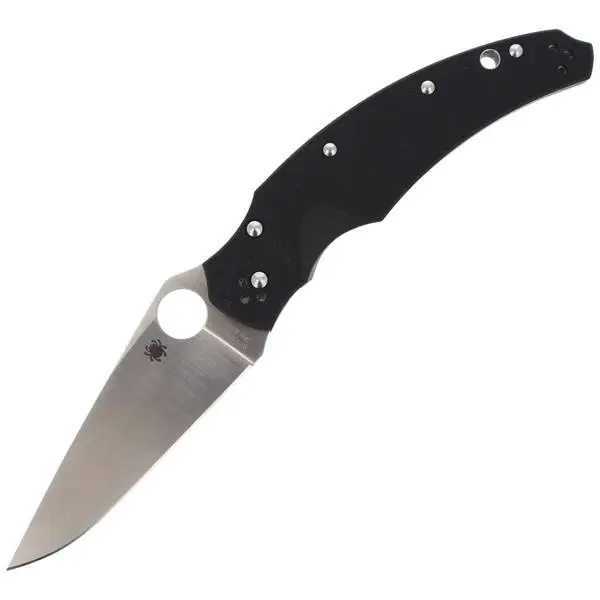 Nowy Nóż składany Spyderco Opus Black G-10 Plain - C218GP