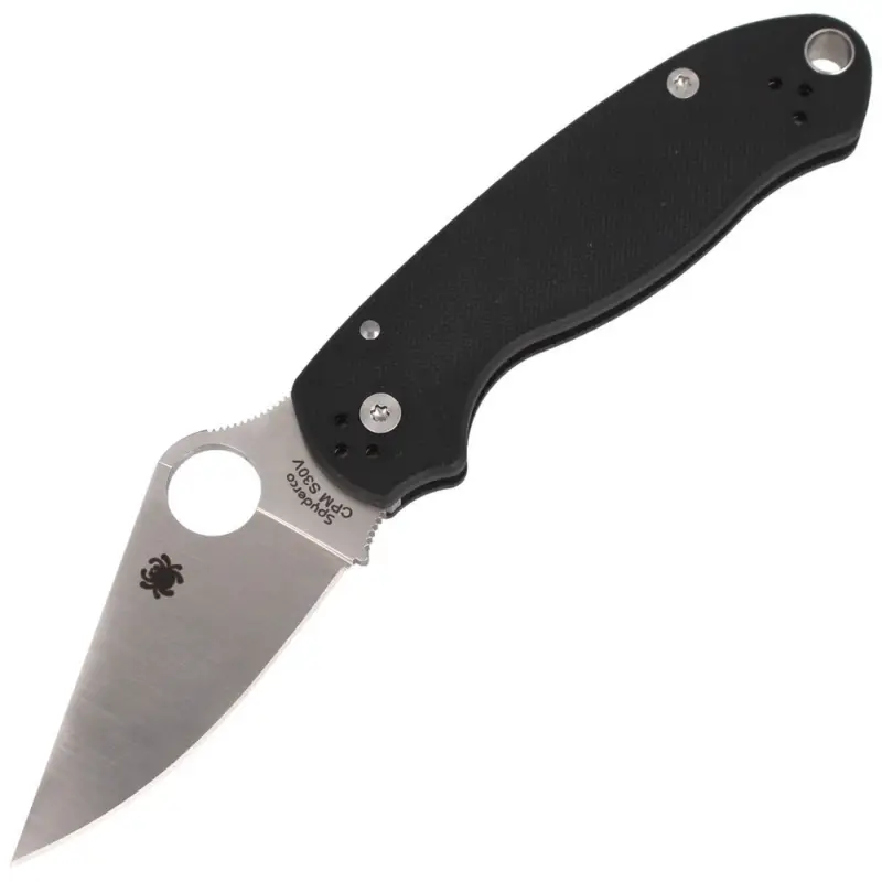 Nóż składany Spyderco Para 3 G-10 Black Plain (C223GP) Łatwy zwrot